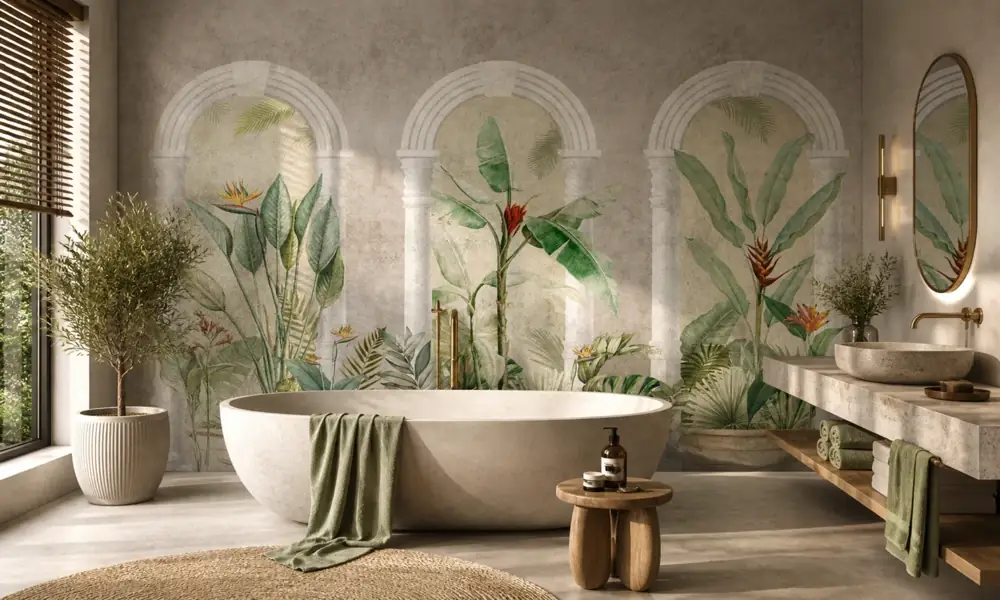 Tapet-Oasis-Arches-tapet-tropical-arcade-baie