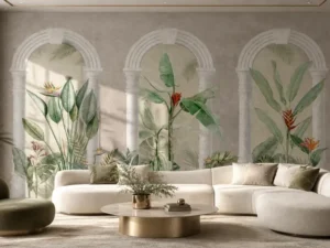 Tapet-Oasis-Arches-tapet-tropical-living